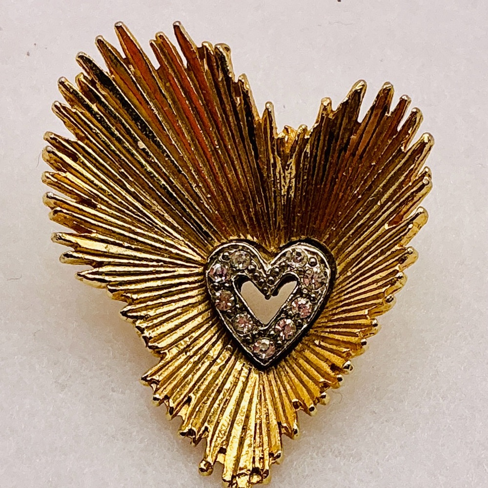 Vintage Starburst Pin by ROMA